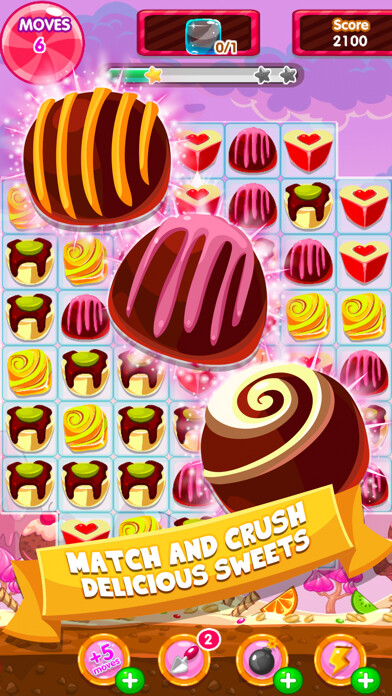 Emulate iPhone app Yummy Cookie Blast - Adventure World Quest Puzzle using MyAndroid