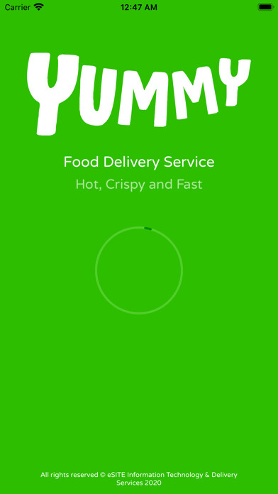 Emulate iPhone app Yummy Delivery Service using MyAndroid Emulate iPhone app Yummy Delivery Service using MyAndroid