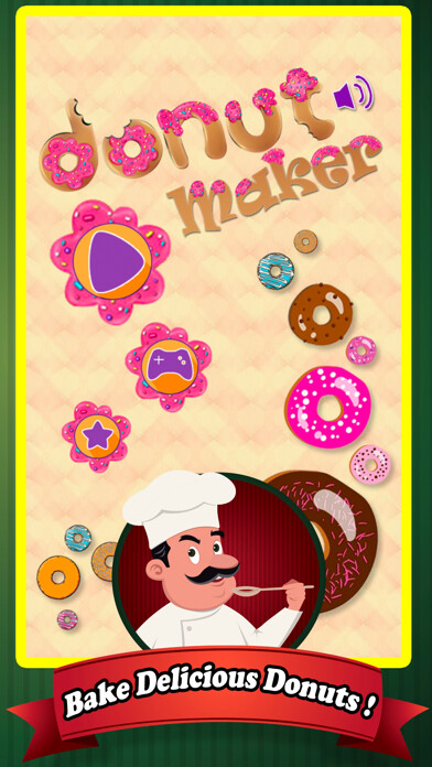 Emulate iPhone app Yummy Donuts Maker using MyAndroid