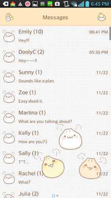 Emulate Android APK Yummy(Dumpling) go sms theme Emulate Android APK Yummy(Dumpling) go sms theme