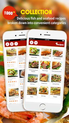 Emulate Android APK Yummy Fish  Seafood Recipes