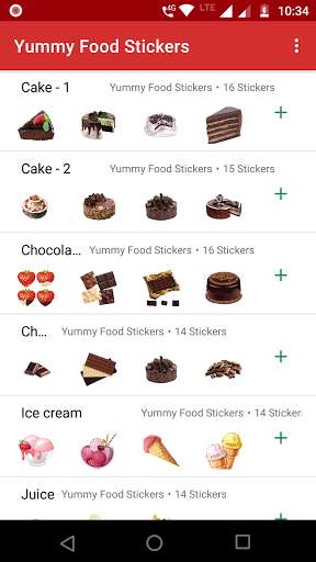 Run android online APK Yummy Food Stickers for WA from MyAndroid or emulate Yummy Food Stickers for WA using MyAndroid