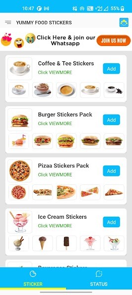 Run android online APK Yummy Food Stickers WA Sticker from MyAndroid or emulate Yummy Food Stickers WA Sticker using MyAndroid Run android online APK Yummy Food Stickers WA Sticker from MyAndroid or emulate Yummy Food Stickers WA Sticker using MyAndroid