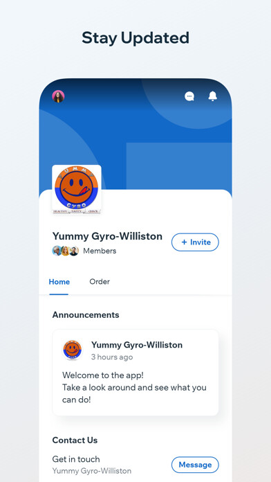 Emulate iPhone app Yummy Gyro-Williston using MyAndroid Emulate iPhone app Yummy Gyro-Williston using MyAndroid