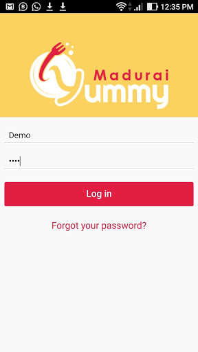 Run android online APK YummyMadurai - Order Taking App from MyAndroid or emulate YummyMadurai - Order Taking App using MyAndroid Run android online APK YummyMadurai - Order Taking App from MyAndroid or emulate YummyMadurai - Order Taking App using MyAndroid