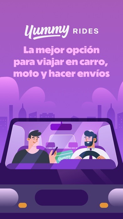 Emulate iPhone app Yummy Rides using MyAndroid