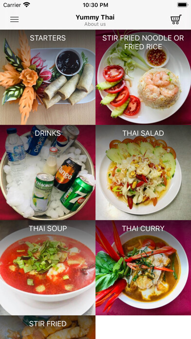 Emulate iPhone app Yummy Thai 2017 using MyAndroid Emulate iPhone app Yummy Thai 2017 using MyAndroid