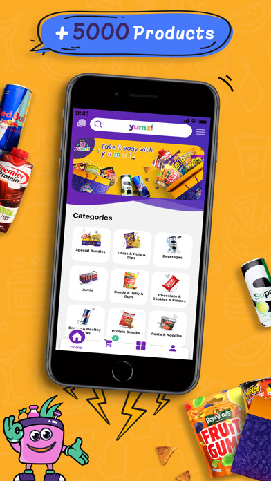 Emulate iPhone app Yumzi Grocery Store using MyAndroid Emulate iPhone app Yumzi Grocery Store using MyAndroid