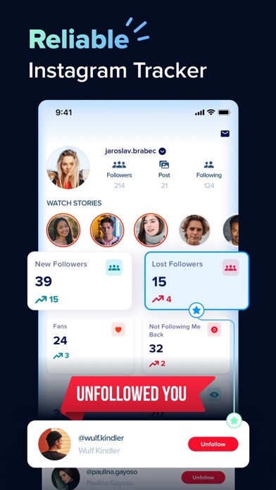 Emulate iPhone app Yupi - Reports for Instagram using MyAndroid Emulate iPhone app Yupi - Reports for Instagram using MyAndroid