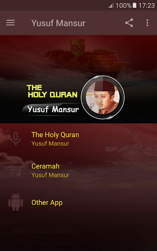 Run android online APK yusuf mansur murotal Quran from MyAndroid or emulate yusuf mansur murotal Quran using MyAndroid