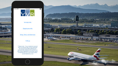 Emulate iPhone app YVR Airport using MyAndroid Emulate iPhone app YVR Airport using MyAndroid