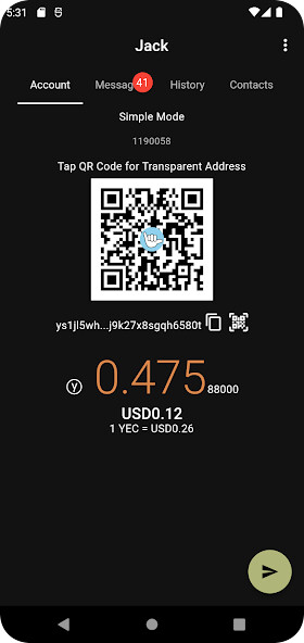 Run android online APK YWallet from MyAndroid or emulate YWallet using MyAndroid