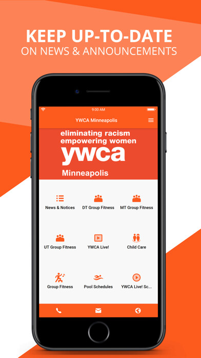 Emulate iPhone app YWCA Schedules using MyAndroid Emulate iPhone app YWCA Schedules using MyAndroid