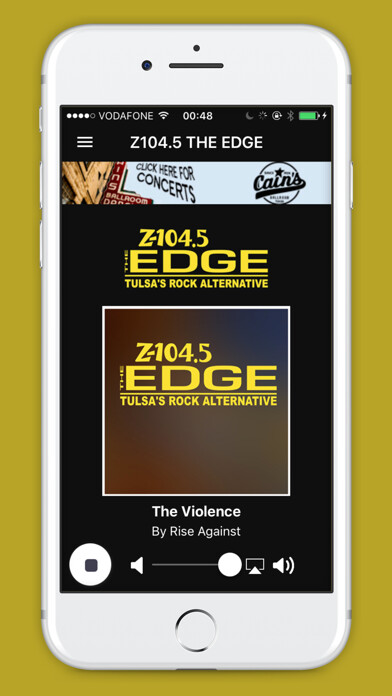 Emulate iPhone app Z104.5 THE EDGE using MyAndroid Emulate iPhone app Z104.5 THE EDGE using MyAndroid