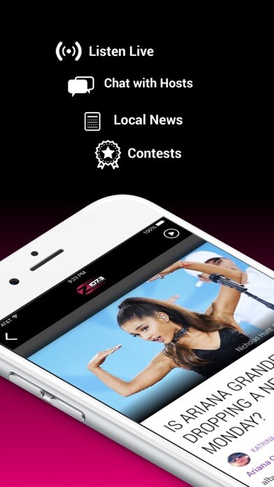 Emulate iPhone app Z107.3 (WBZN) using MyAndroid Emulate iPhone app Z107.3 (WBZN) using MyAndroid