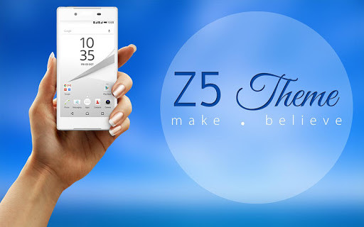 Emulate Android APK Z5 Launcher and Theme