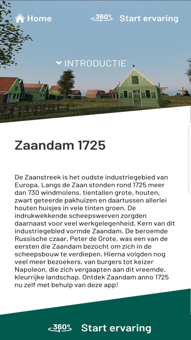 Emulate iPhone app Zaandam anno 1725 using MyAndroid