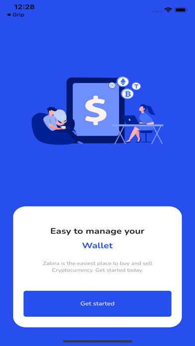 Emulate iPhone app Zabira: Buy BTC, ETH & Crypto using MyAndroid