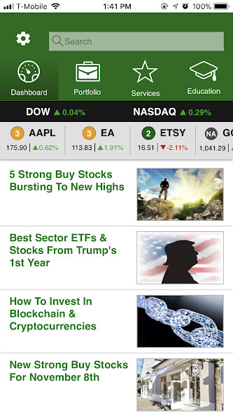 Run android online APK Zacks Stock Research from MyAndroid or emulate Zacks Stock Research using MyAndroid