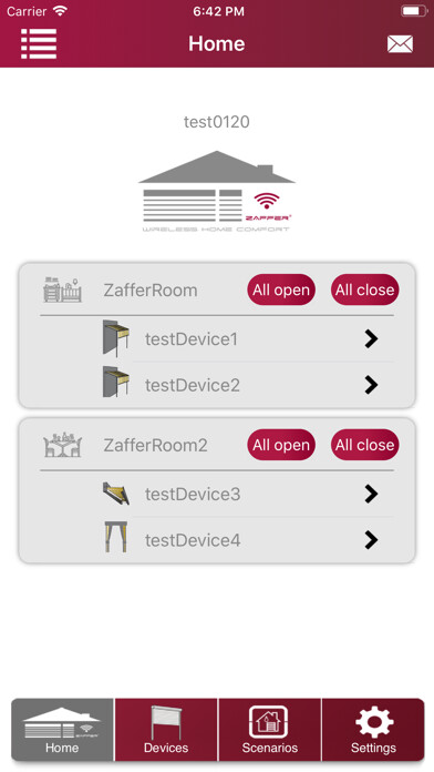 Emulate iPhone app ZafferSmart using MyAndroid