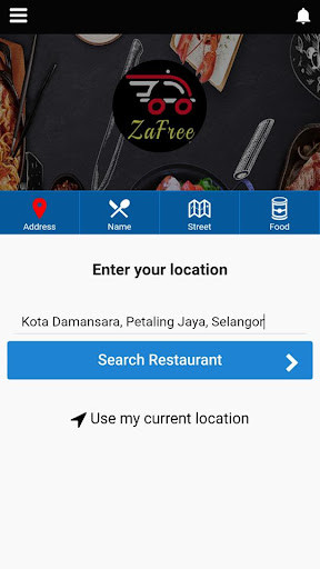 Run android online APK ZaFree Food from MyAndroid or emulate ZaFree Food using MyAndroid