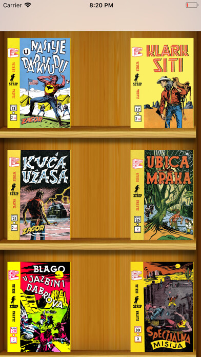 Emulate iPhone app Zagor - Zlatna Serija 1/10 using MyAndroid Emulate iPhone app Zagor - Zlatna Serija 1/10 using MyAndroid
