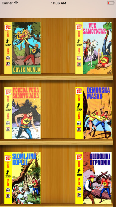 Emulate iPhone app Zagor - Zlatna Serija 6/10 using MyAndroid Emulate iPhone app Zagor - Zlatna Serija 6/10 using MyAndroid