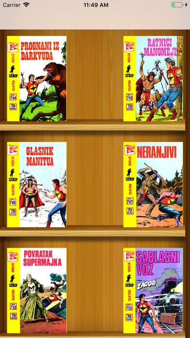 Emulate iPhone app Zagor - Zlatna Serija 7/10 using MyAndroid Emulate iPhone app Zagor - Zlatna Serija 7/10 using MyAndroid