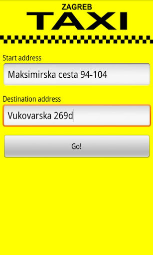 Run android online APK Zagreb Taxi Calculator from MyAndroid or emulate Zagreb Taxi Calculator using MyAndroid Run android online APK Zagreb Taxi Calculator from MyAndroid or emulate Zagreb Taxi Calculator using MyAndroid