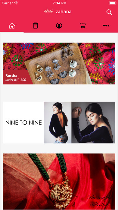 Emulate iPhone app Zahana Accessories using MyAndroid Emulate iPhone app Zahana Accessories using MyAndroid