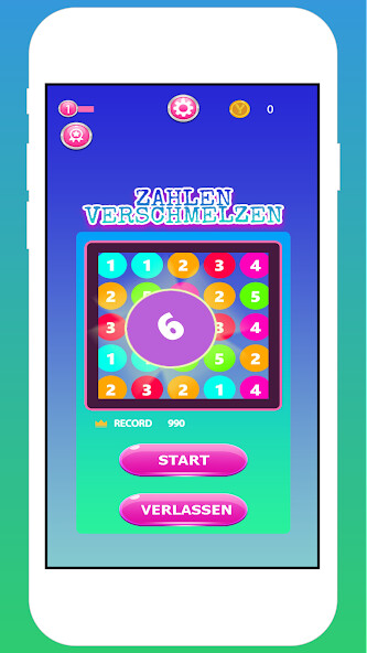 Run android online APK ZAHLEN VERSCHMELZEN from MyAndroid or emulate ZAHLEN VERSCHMELZEN using MyAndroid