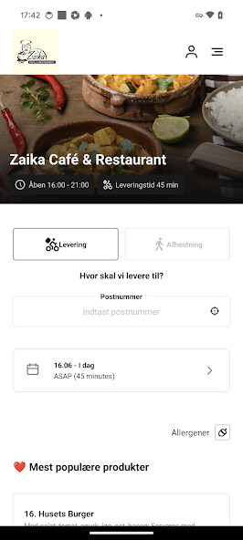 Run android online APK Zaika Café  Restaurant from MyAndroid or emulate Zaika Café  Restaurant using MyAndroid