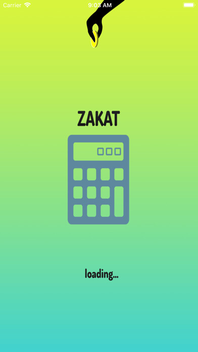 Emulate iPhone app Zakat Calculator for Muslims using MyAndroid