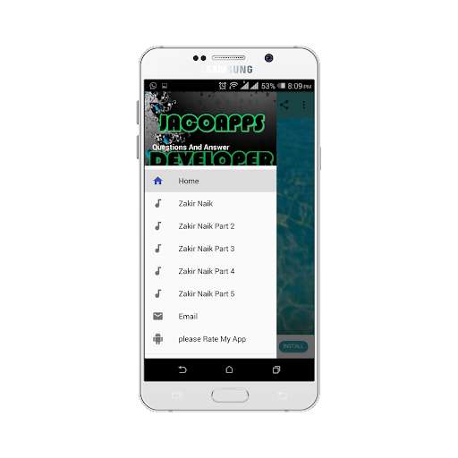 Run android online APK Zakir Naik Islamic Q & A from MyAndroid or emulate Zakir Naik Islamic Q & A using MyAndroid