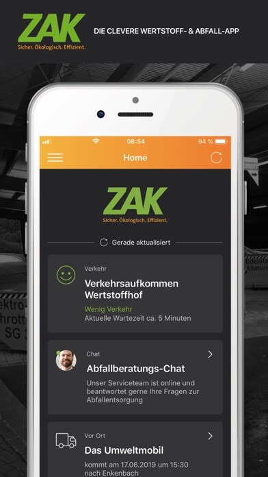 Emulate iPhone app ZAK Kaiserslautern using MyAndroid Emulate iPhone app ZAK Kaiserslautern using MyAndroid