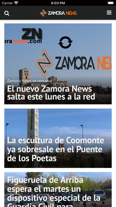 Emulate iPhone app Zamora News using MyAndroid Emulate iPhone app Zamora News using MyAndroid
