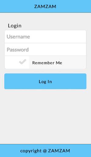Run android online APK ZAMZAM RMS from MyAndroid or emulate ZAMZAM RMS using MyAndroid