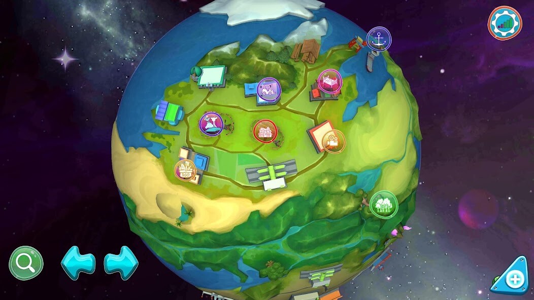 Emulate iPhone app Zangu: A Journey to Space using MyAndroid