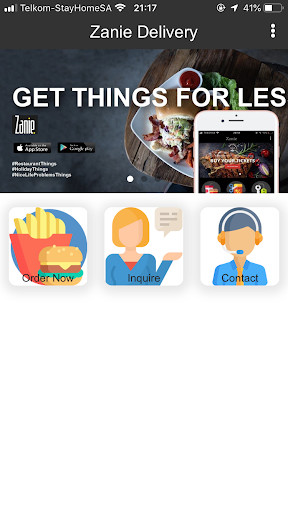 Run android online APK Zanie Delivery from MyAndroid or emulate Zanie Delivery using MyAndroid Run android online APK Zanie Delivery from MyAndroid or emulate Zanie Delivery using MyAndroid