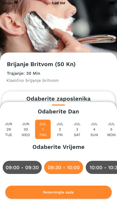 Emulate iPhone app Zapiši me using MyAndroid Emulate iPhone app Zapiši me using MyAndroid