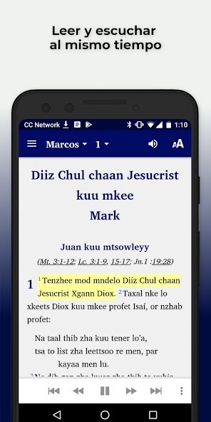 Run android online APK Zapotec Ozolotepec Bible from MyAndroid or emulate Zapotec Ozolotepec Bible using MyAndroid