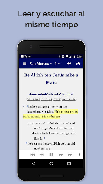 Run android online APK Zapotec SV Coatlan Bible from MyAndroid or emulate Zapotec SV Coatlan Bible using MyAndroid
