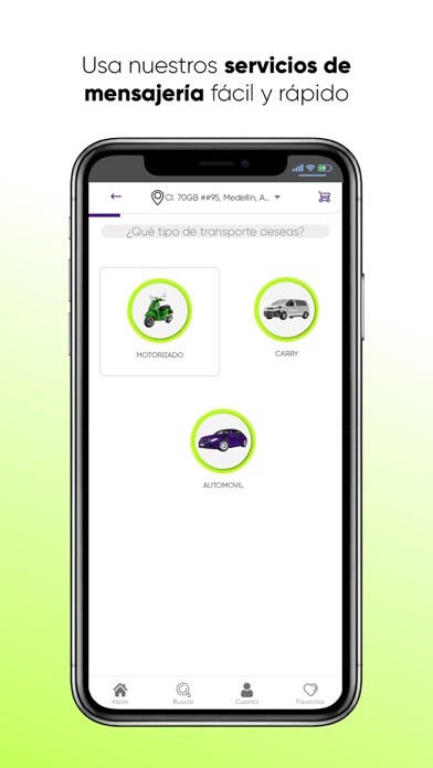 Emulate iPhone app Zapp logistica using MyAndroid
