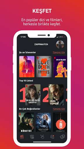 Run android online APK Zappmatch for Netflix from MyAndroid or emulate Zappmatch for Netflix using MyAndroid