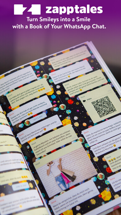 Emulate iPhone app zapptales - Chat book using MyAndroid Emulate iPhone app zapptales - Chat book using MyAndroid