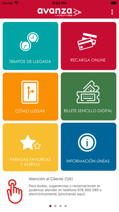 Emulate iPhone app Zaragoza Urban Buses using MyAndroid