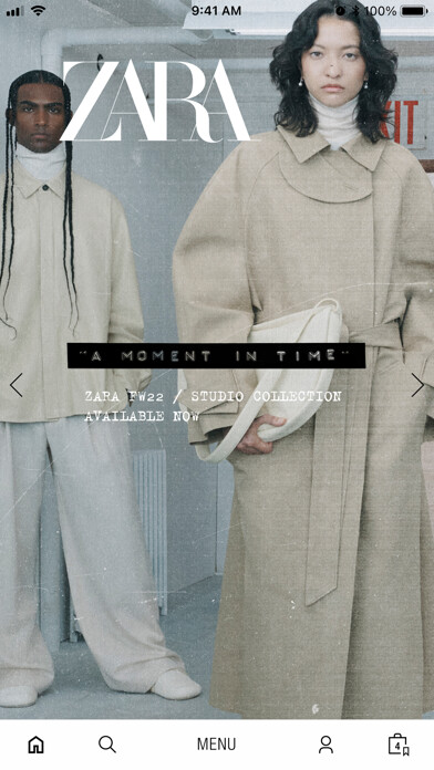 Emulate iPhone app ZARA using MyAndroid