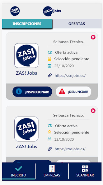 Run android online APK ZAS! Jobs from MyAndroid or emulate ZAS! Jobs using MyAndroid