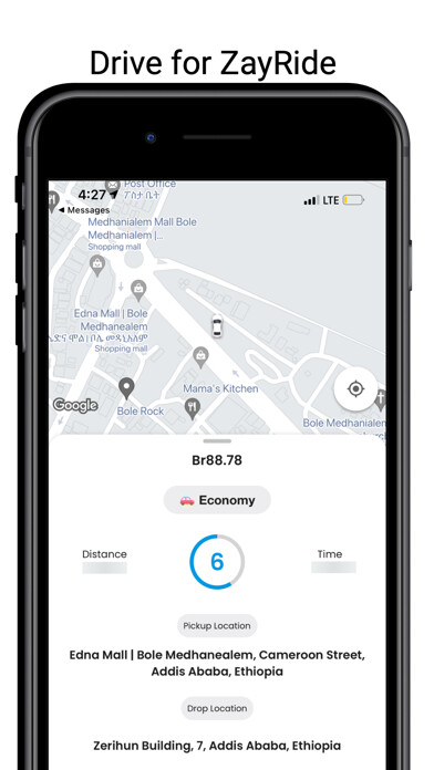 Emulate iPhone app ZayRide Driver using MyAndroid Emulate iPhone app ZayRide Driver using MyAndroid