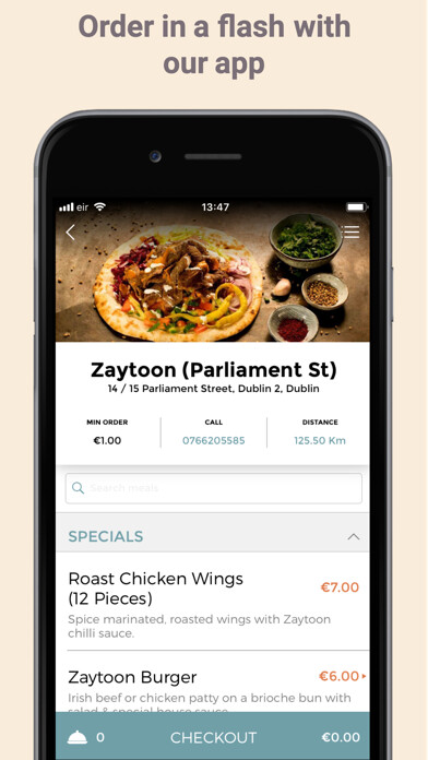 Emulate iPhone app Zaytoon Modern Persian Kitchen using MyAndroid Emulate iPhone app Zaytoon Modern Persian Kitchen using MyAndroid